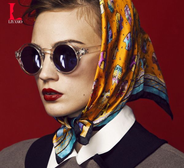 هفت راه جالب دخترانه برای بستن روسری در تابستان