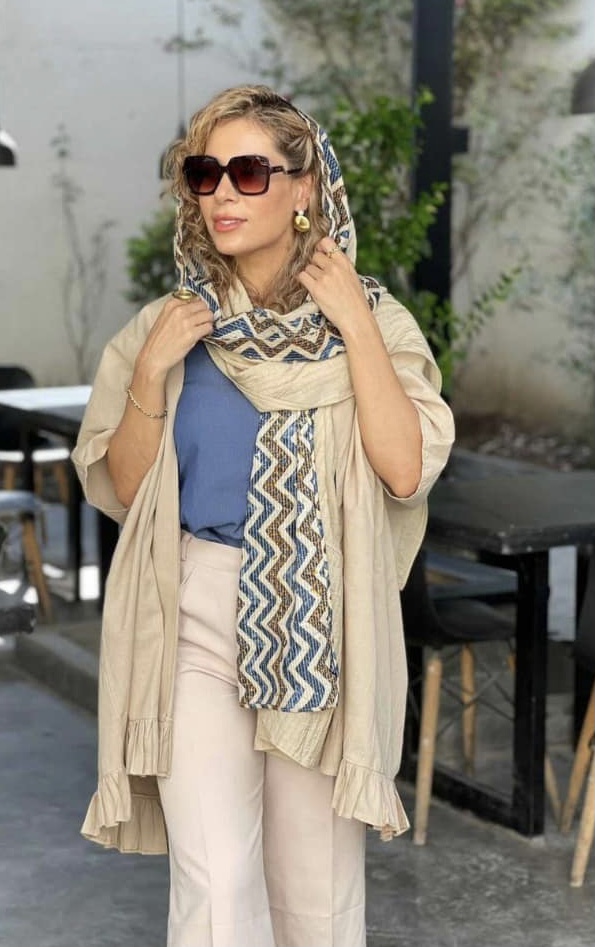 اصول ست کردن شال و روسری
