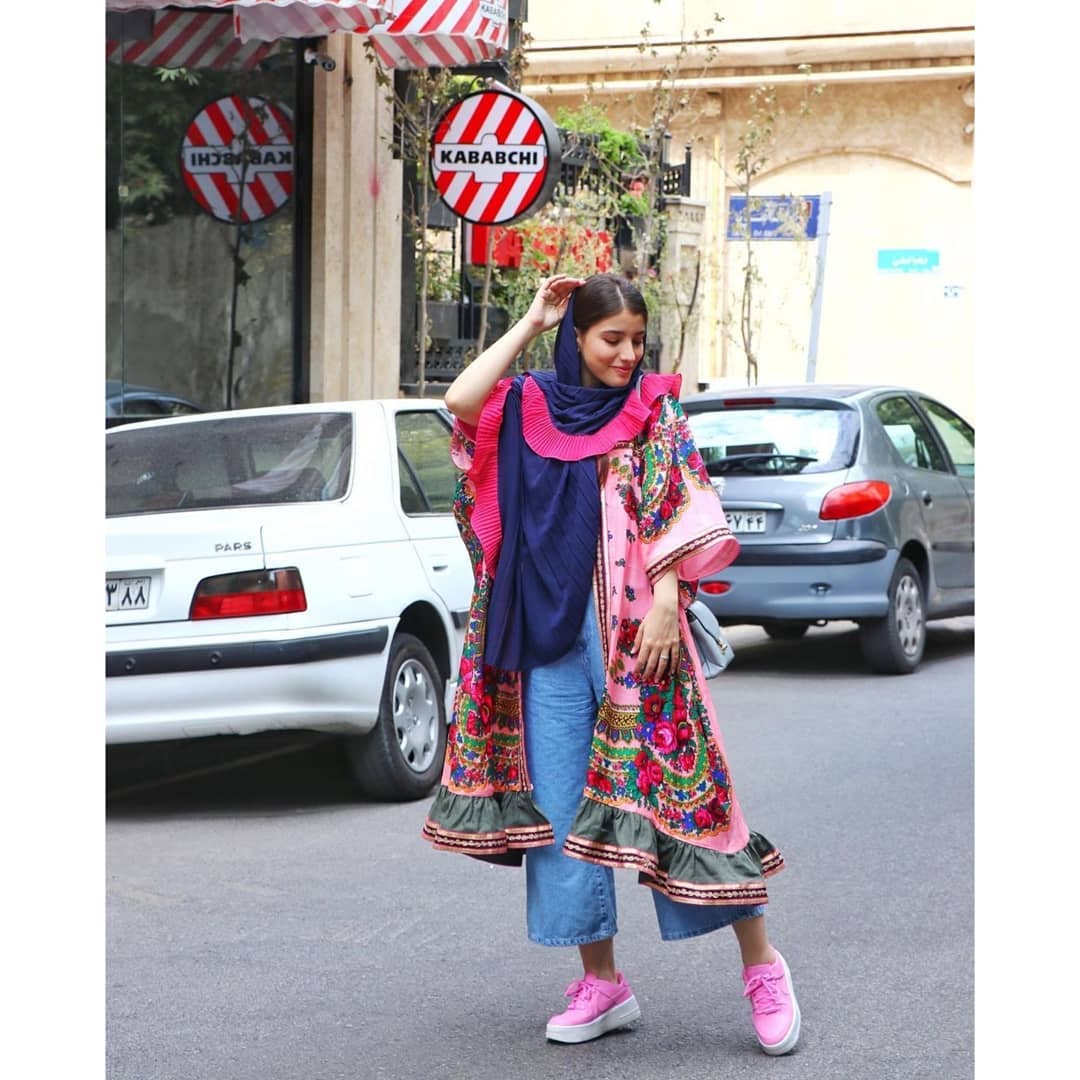 استایل با مانتوهای سنتی