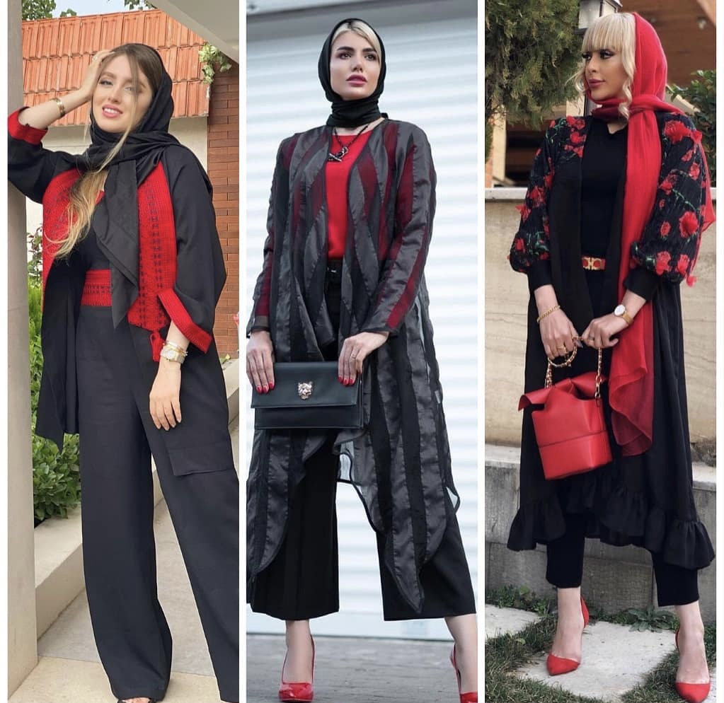 مانتو مشکی را با چه رنگ هایی ست کنیم؟