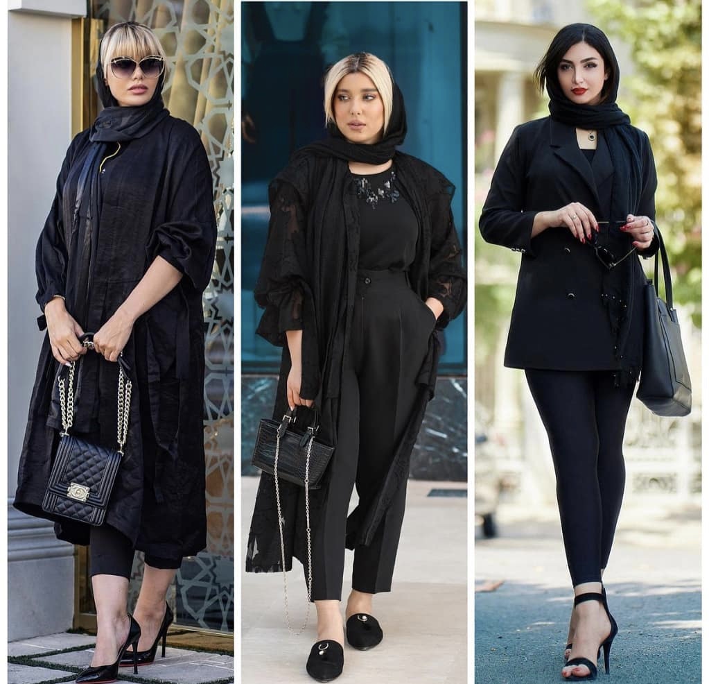 مانتو مشکی را با چه رنگ هایی ست کنیم؟