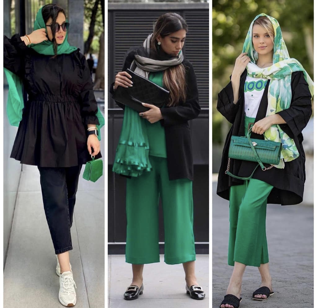 مانتو مشکی را با چه رنگ هایی ست کنیم؟