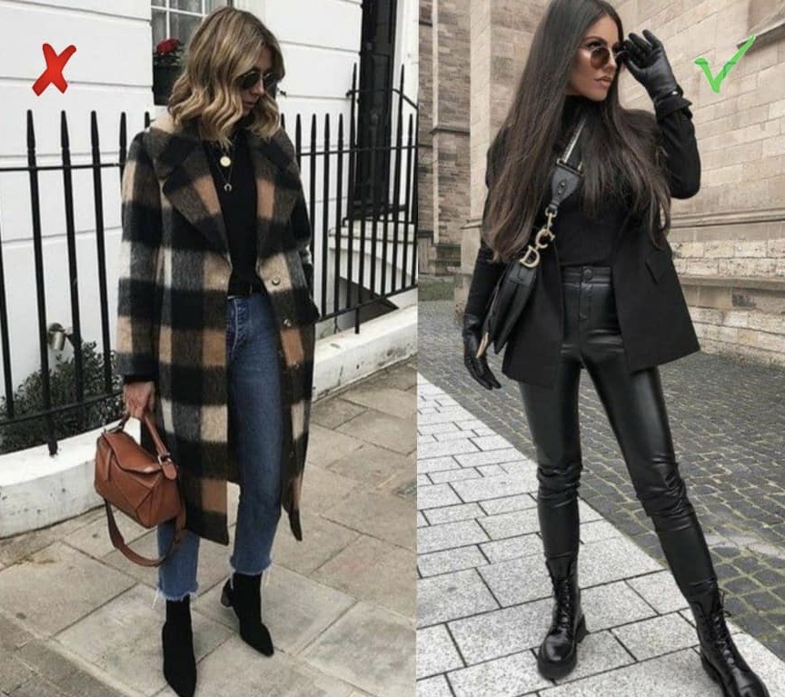 استایل پاییزی برای افراد کوتاه قد