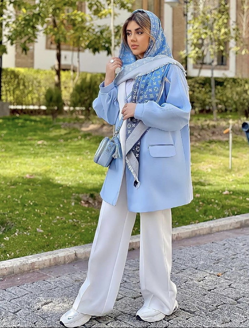 نحوه ست کردن مانتو کتی
